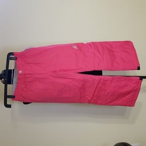 Nwt Girls Zero X Posur pink snowpants size 10/12.